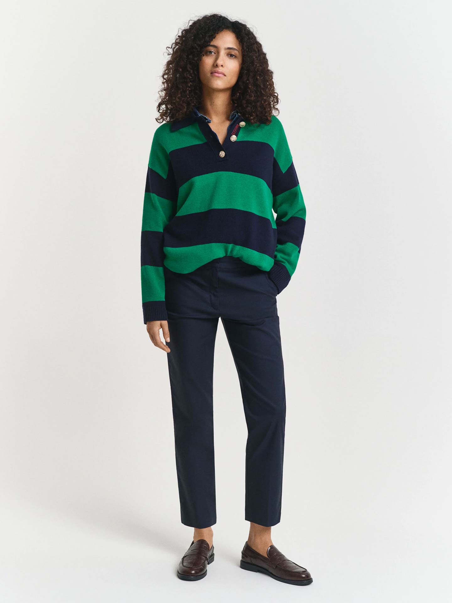 Calças Cigarette Fit