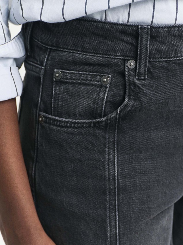 Calças de Ganga Relaxed Fit