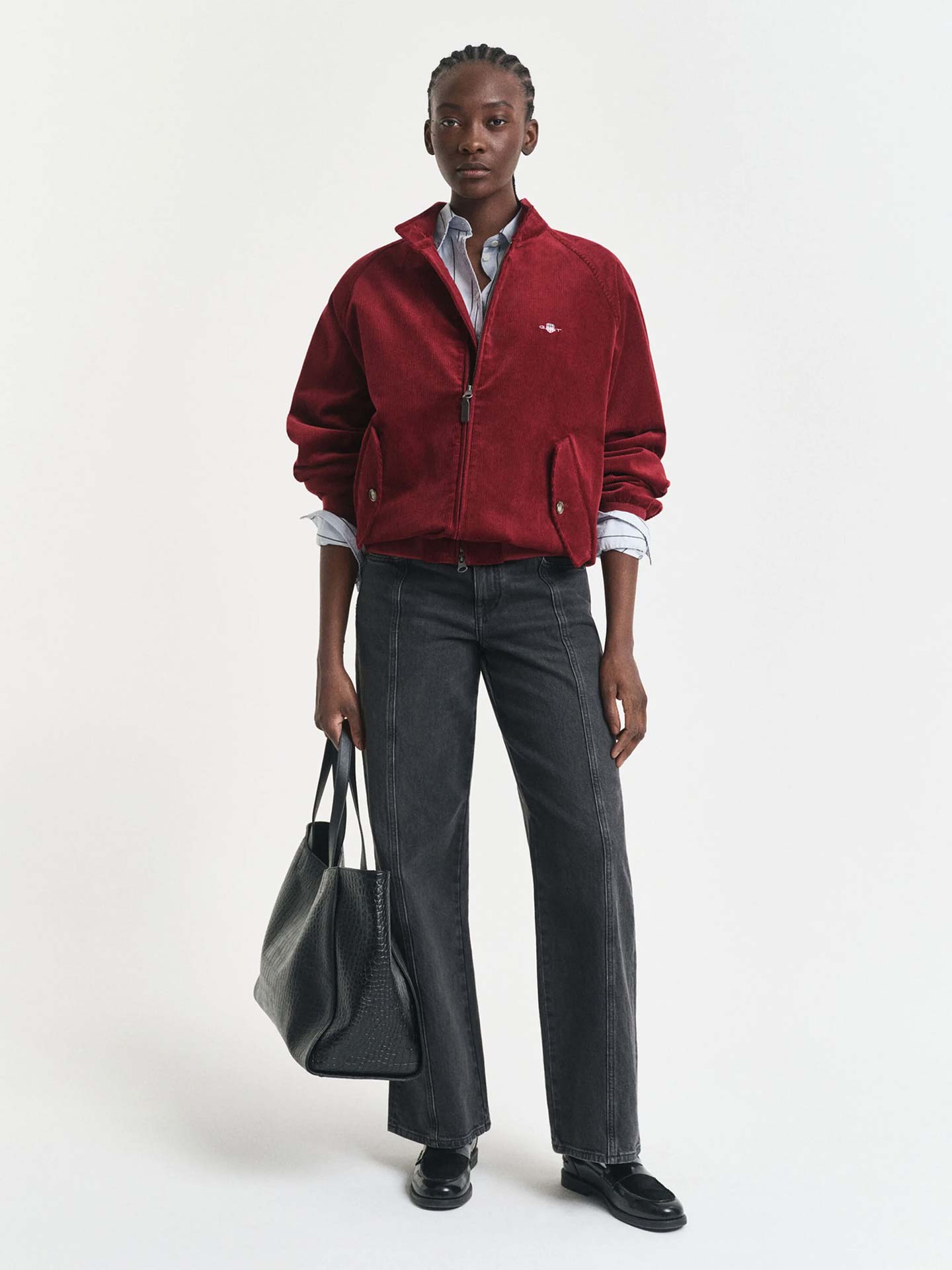 Calças de Ganga Relaxed Fit