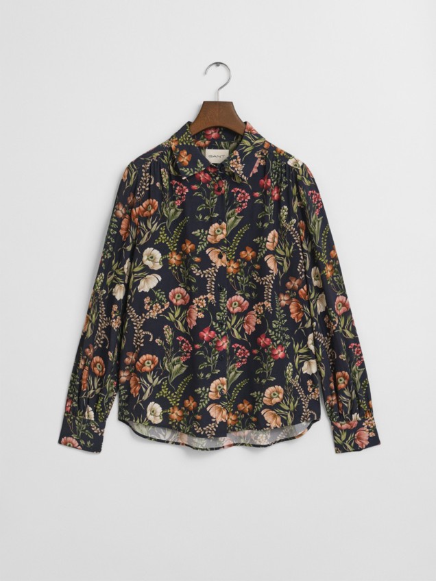 Camisa com Estampado Floral
