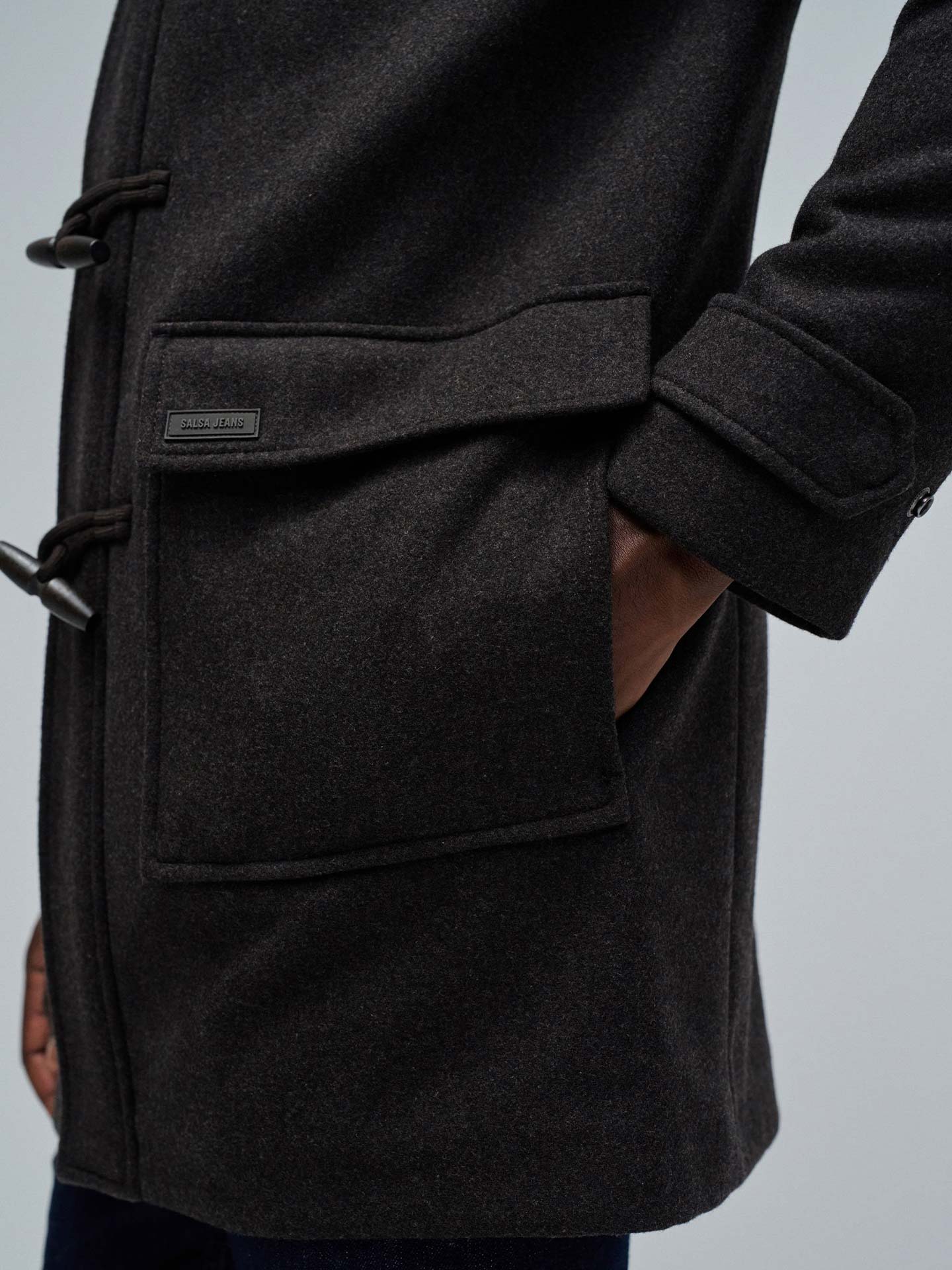 Casaco Canadiana de com Capuz