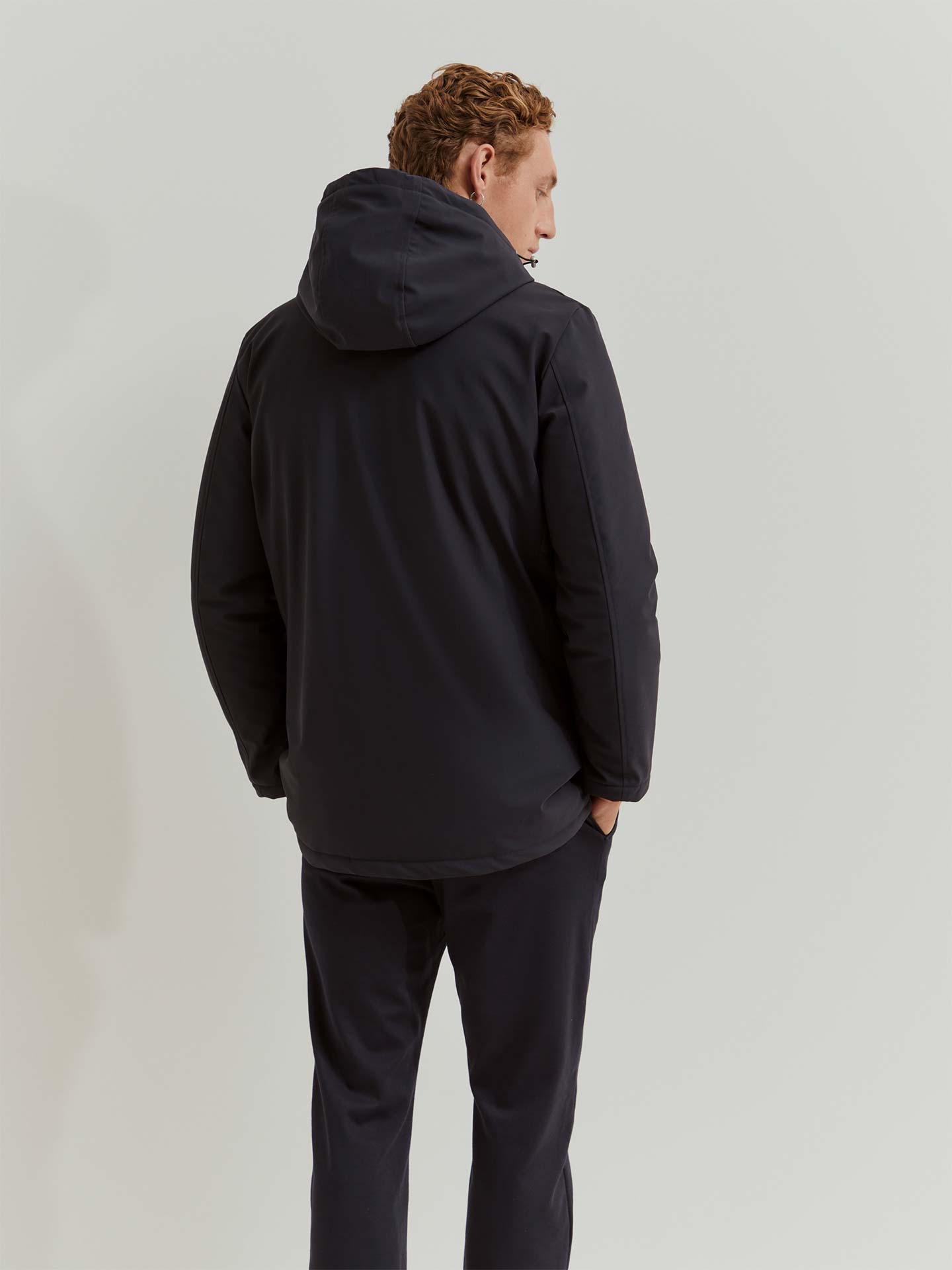 Parka Acolchoada com Capuz