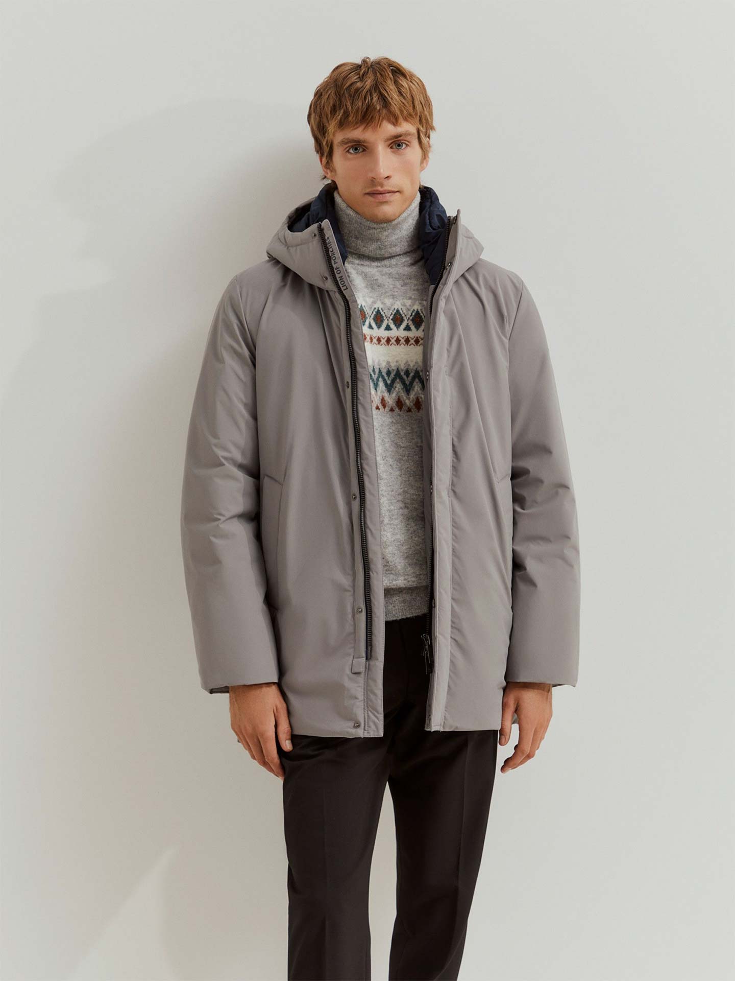 Parka Acolchoada com Capuz