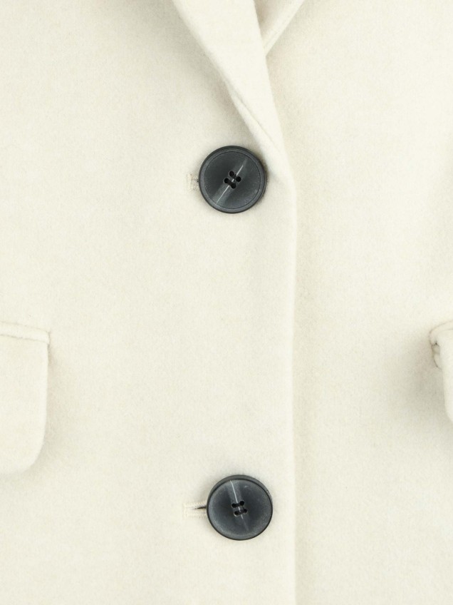 Blazer com Gola de Lapela