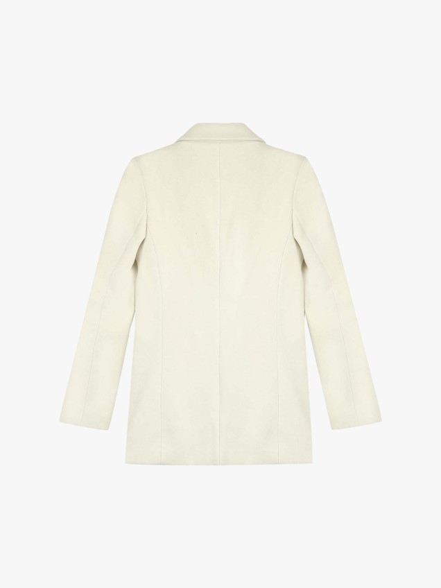 Blazer com Gola de Lapela