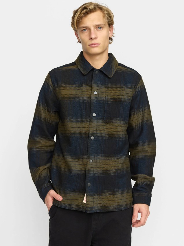 Sobrecamisa com Padro de Riscas