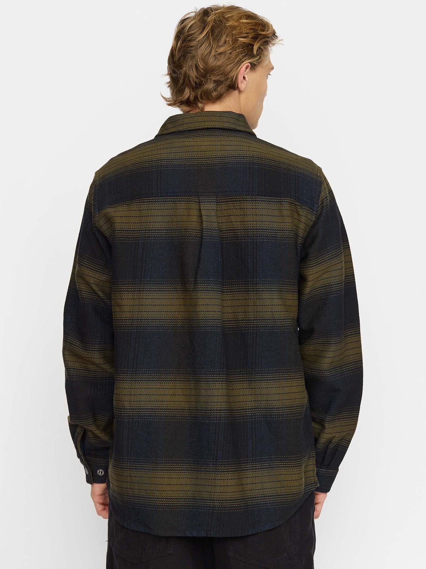 Sobrecamisa com Padrão de Riscas