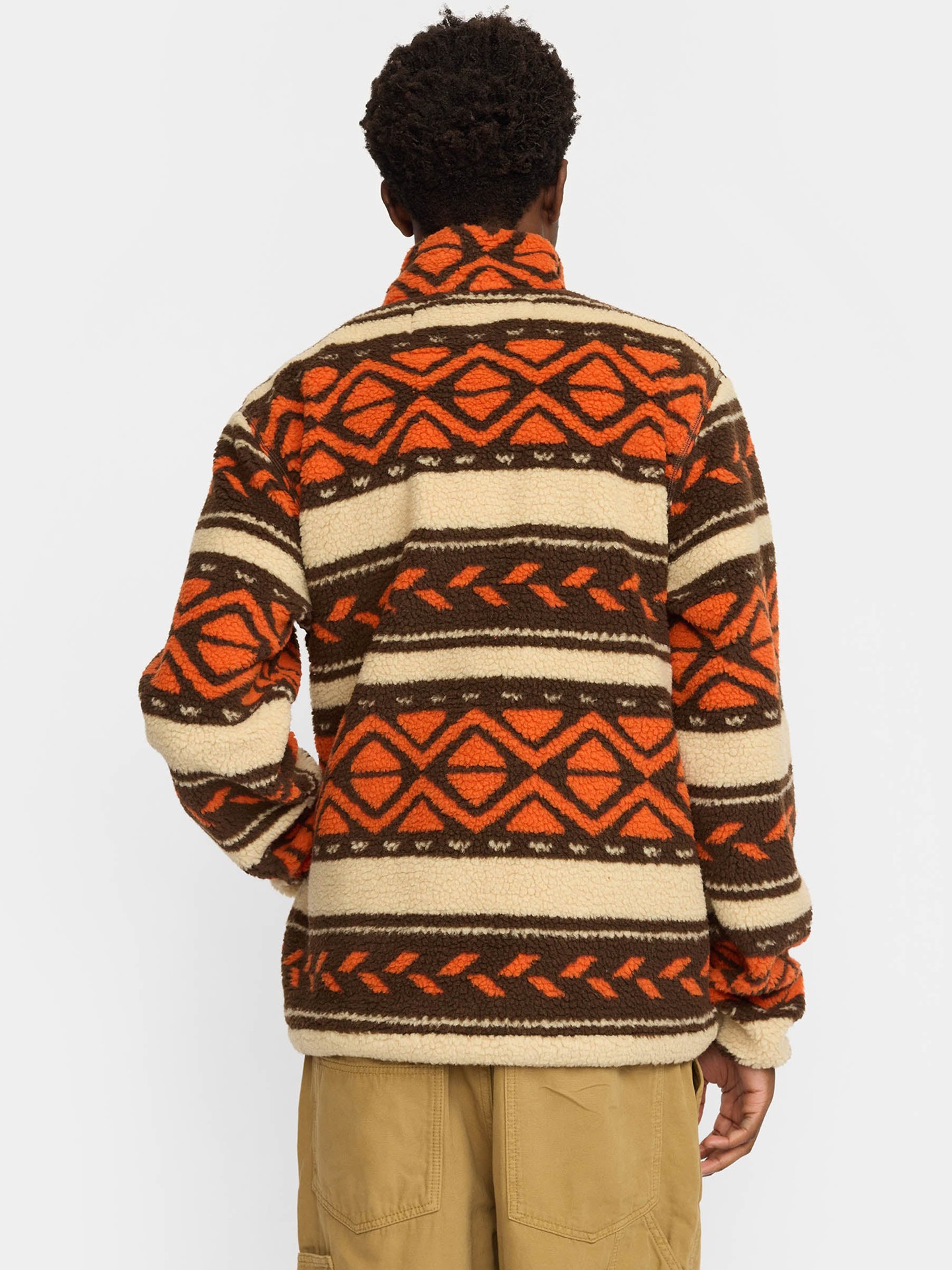 Casaco Polar com Gola Alta