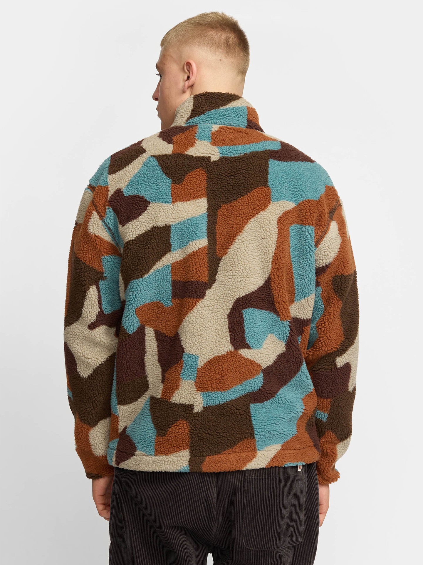 Casaco Polar com Gola Alta