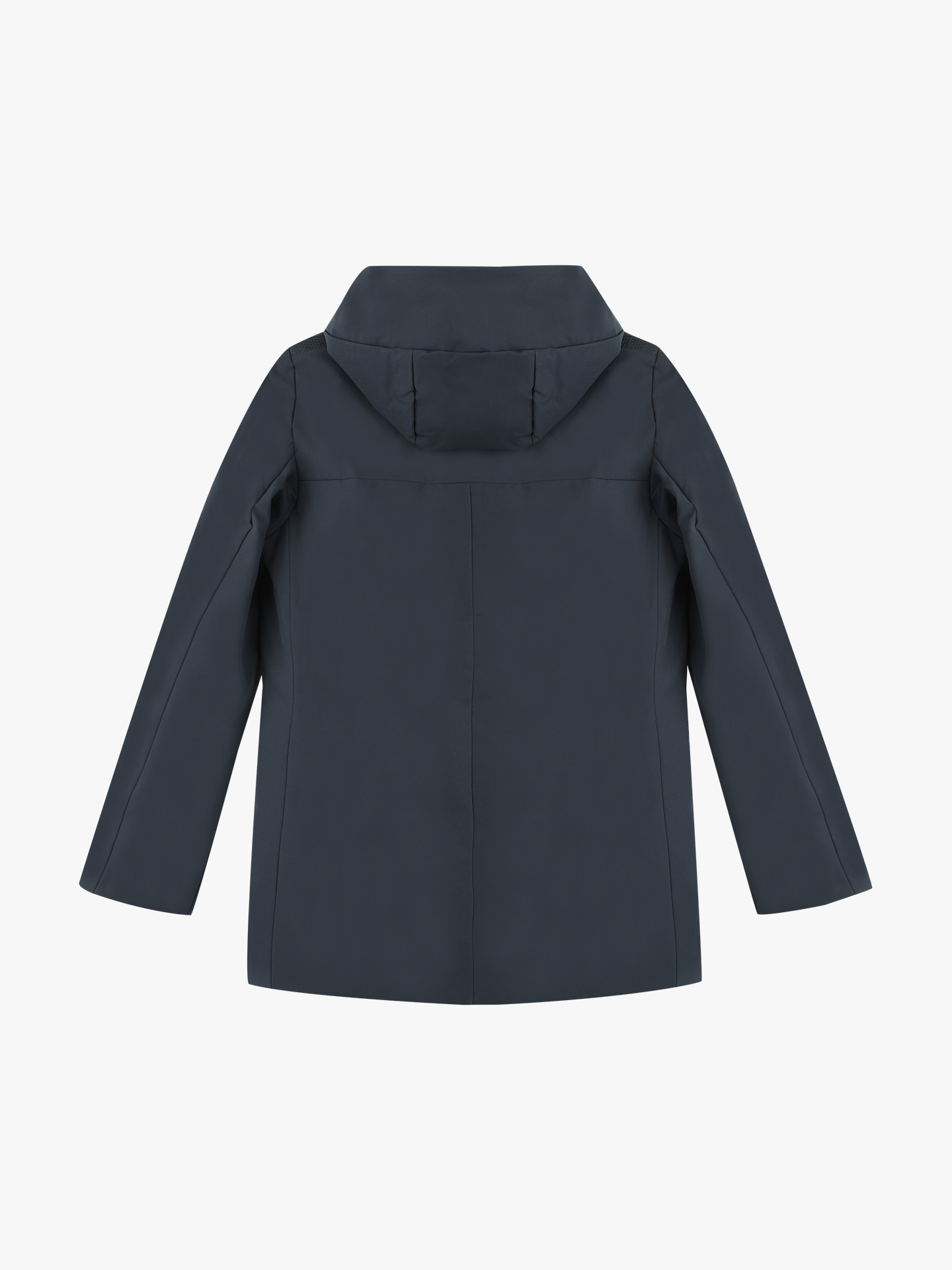 Parka Acolchoada de Gola Alta com Capuz