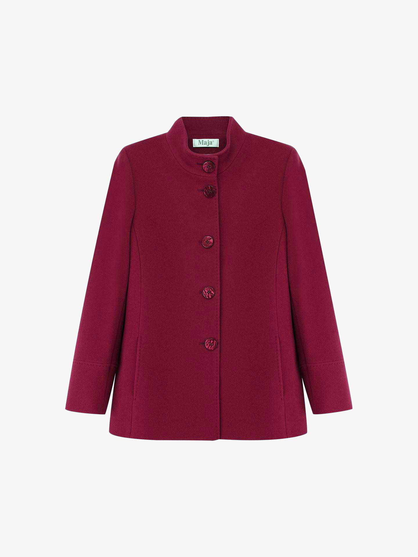 Casaco com Gola Subida