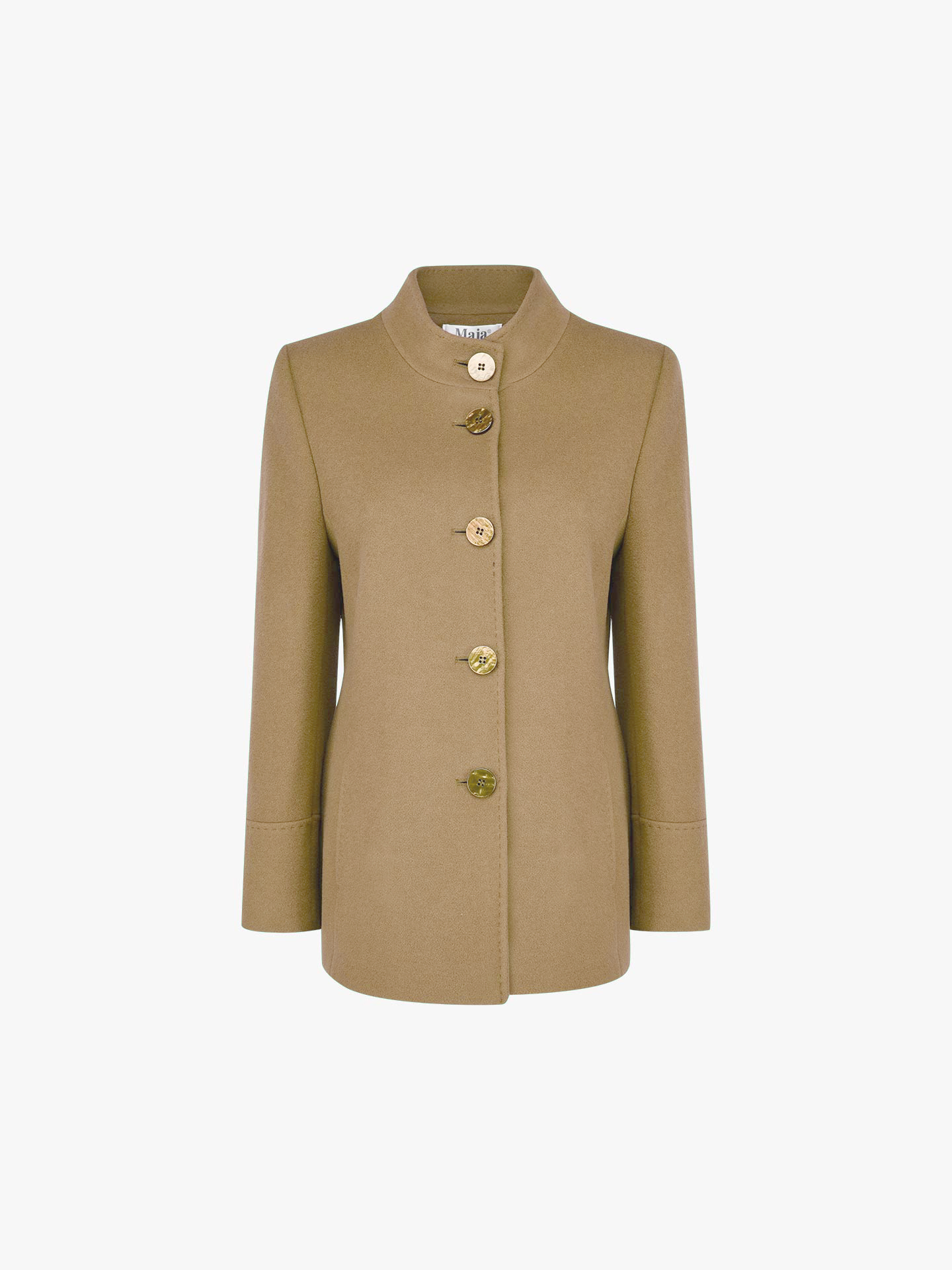 Casaco com Gola Subida