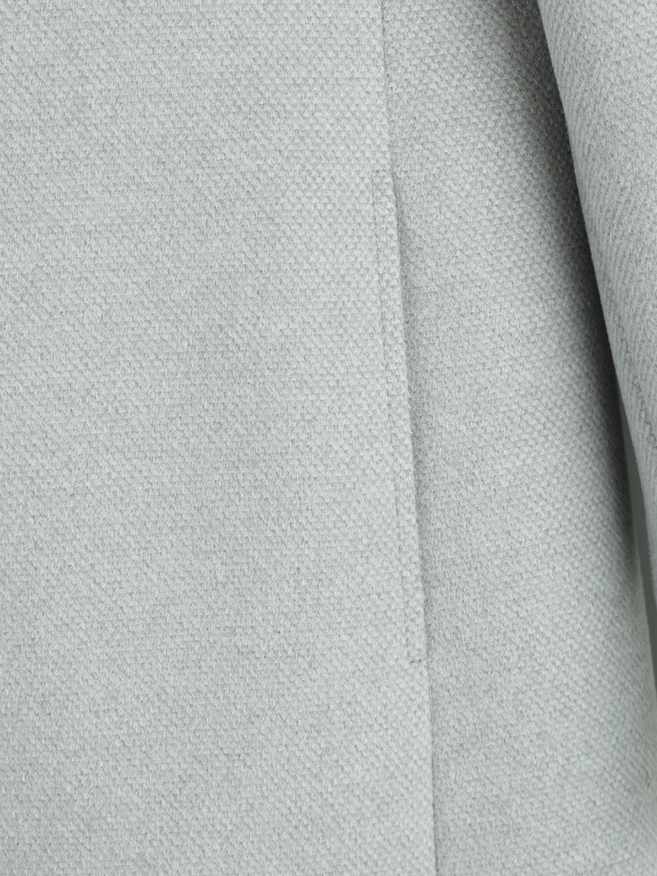 Casaco com Gola Larga de Pelo