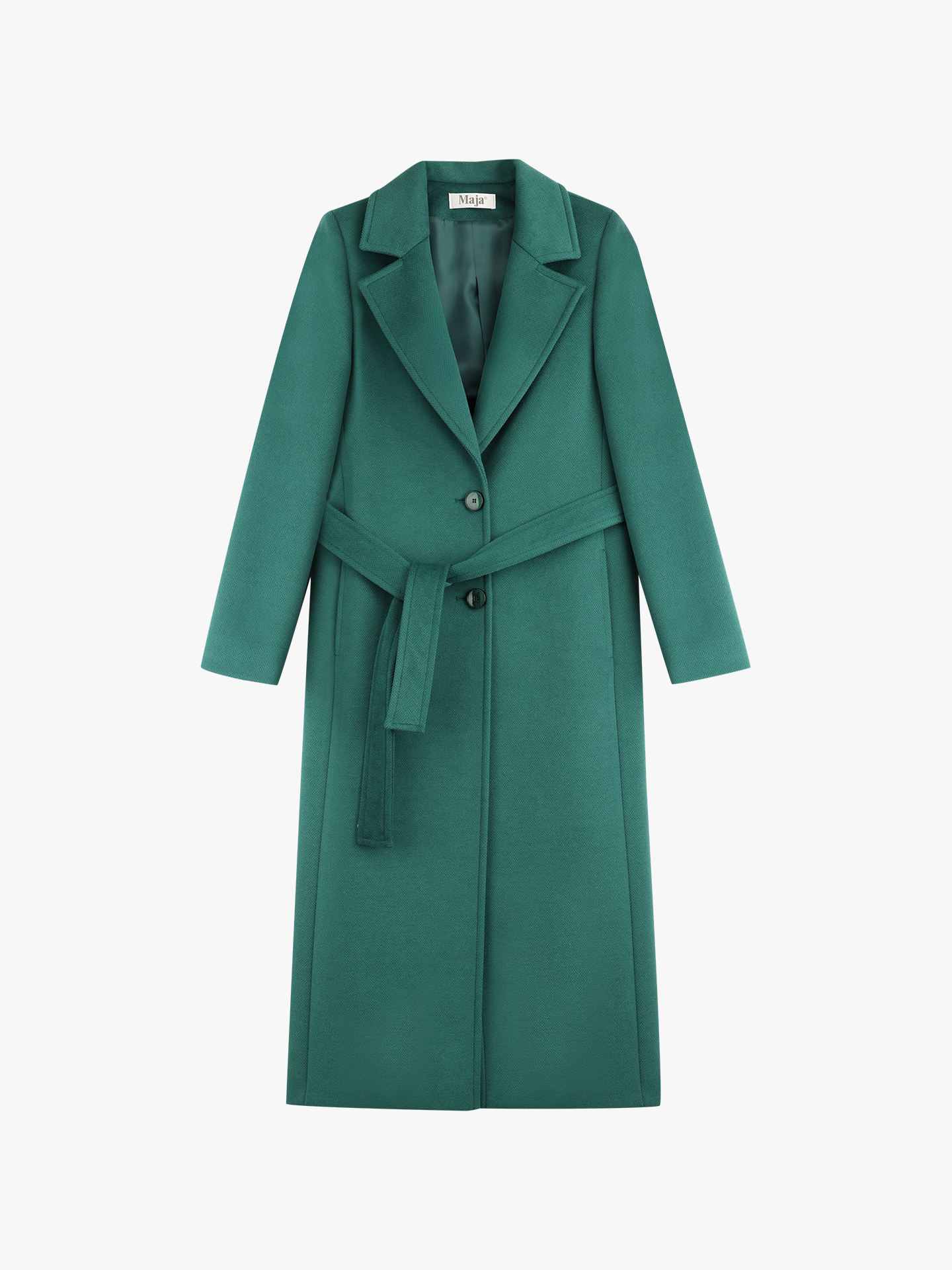 Sobretudo com Gola de Lapela