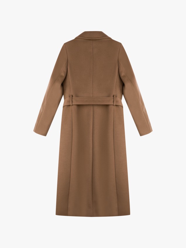 Sobretudo com Gola de Lapela