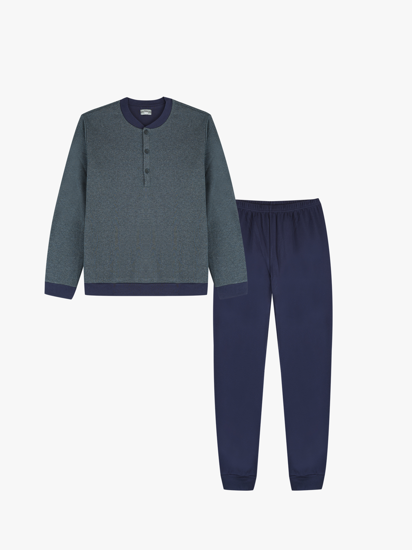 Pijama de Manga Comprida e Calças