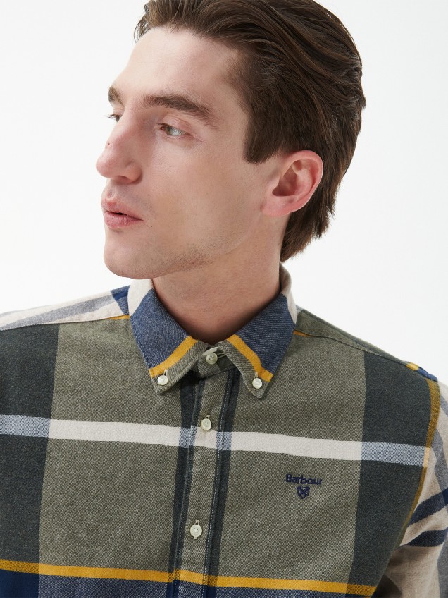 Camisa com Padrão Xadrez