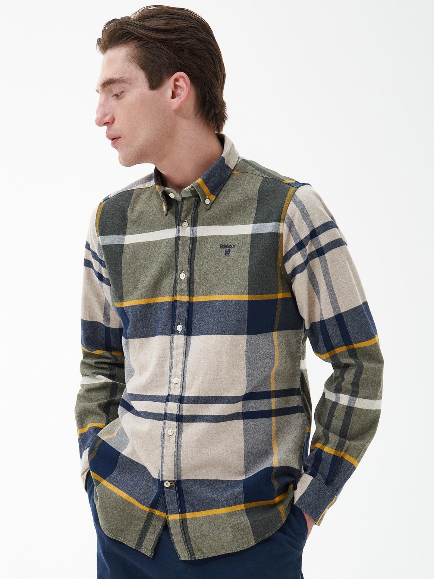 Camisa com Padrão Xadrez