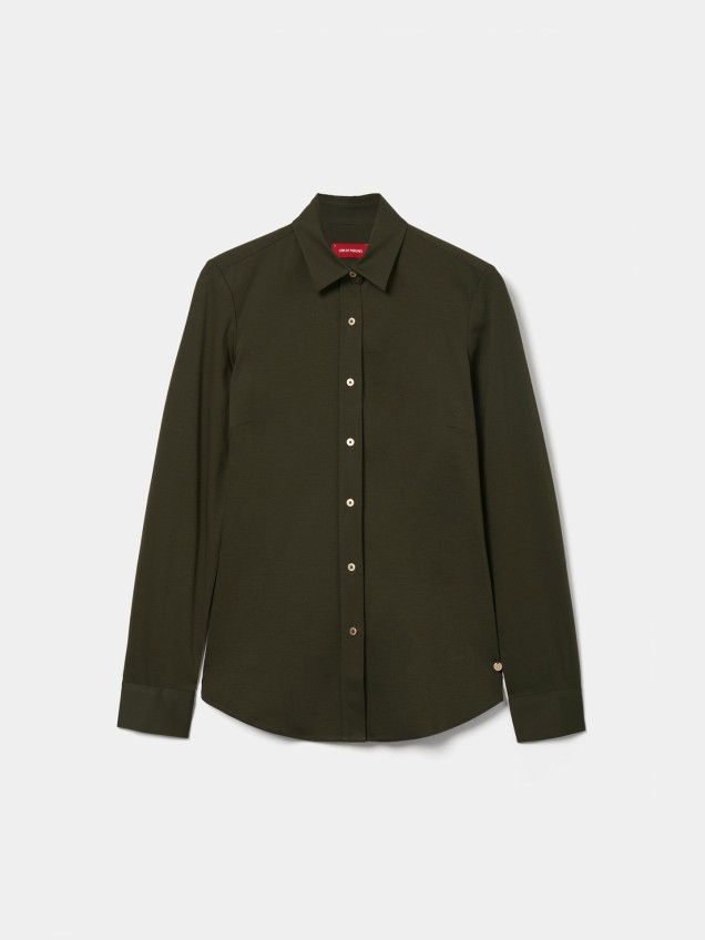 Camisa de Malha Regular Fit
