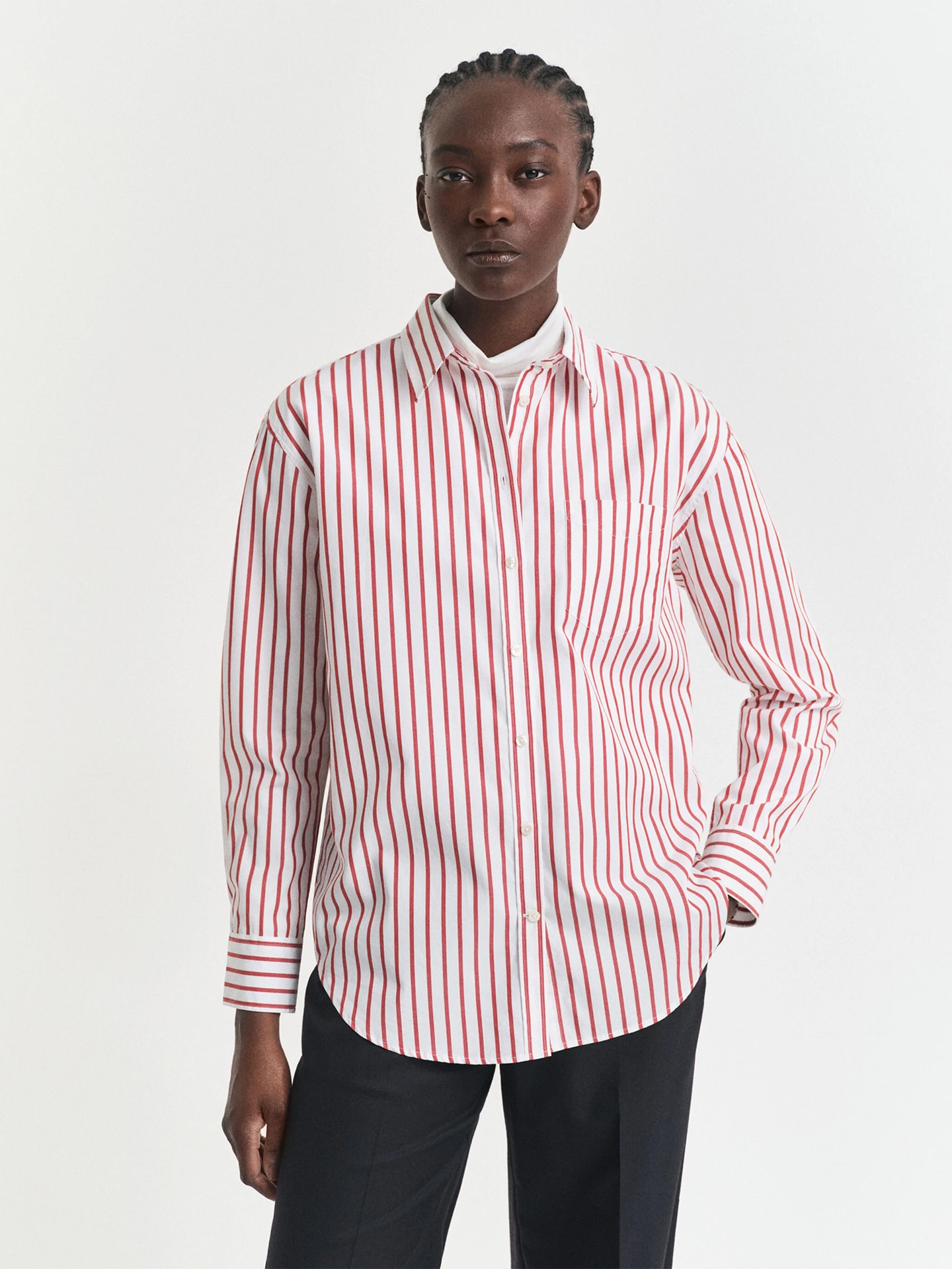 Camisa às Rsicas Relaxed Fit