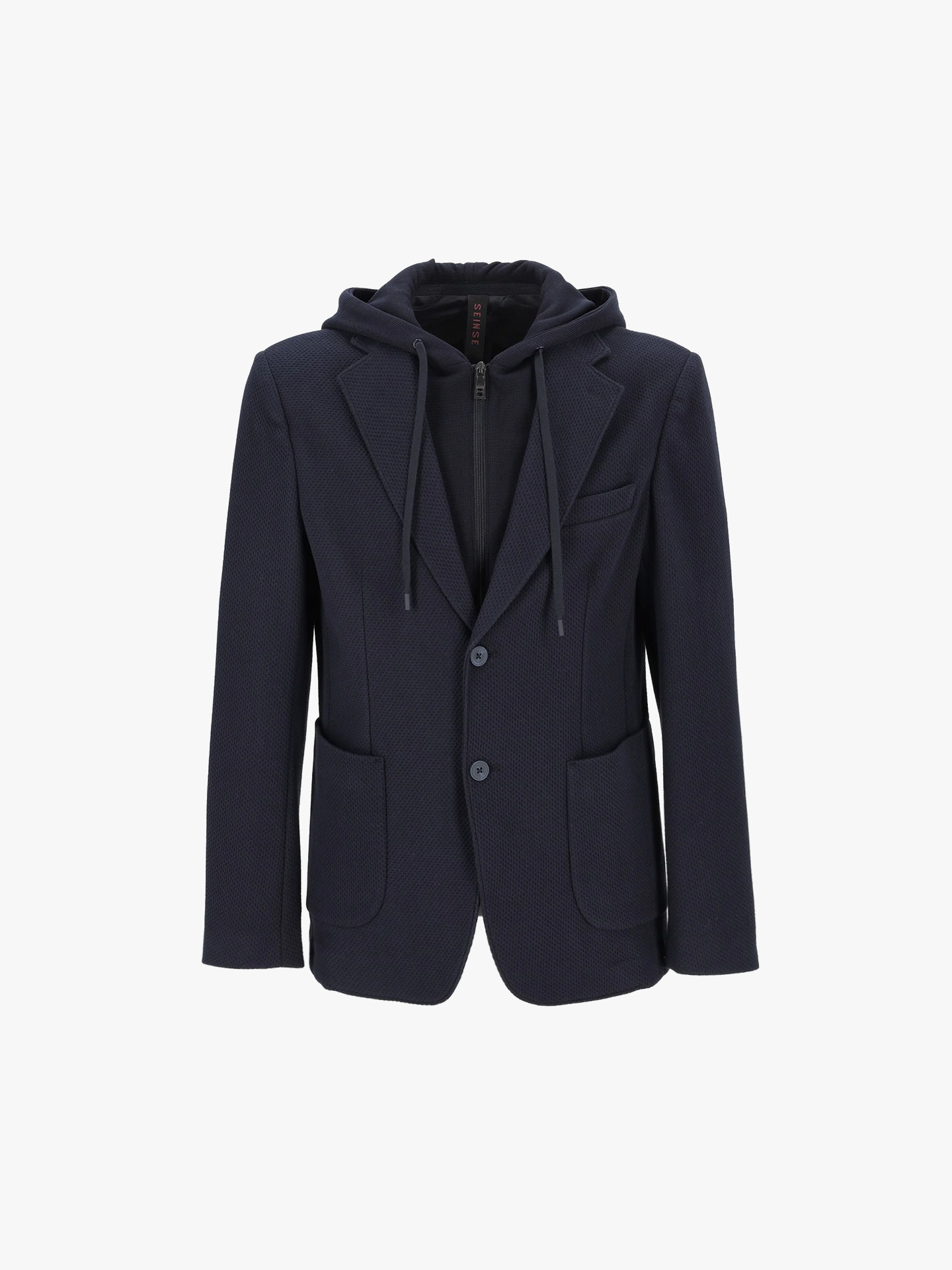 Blazer com Peitilho Integrado e Capuz