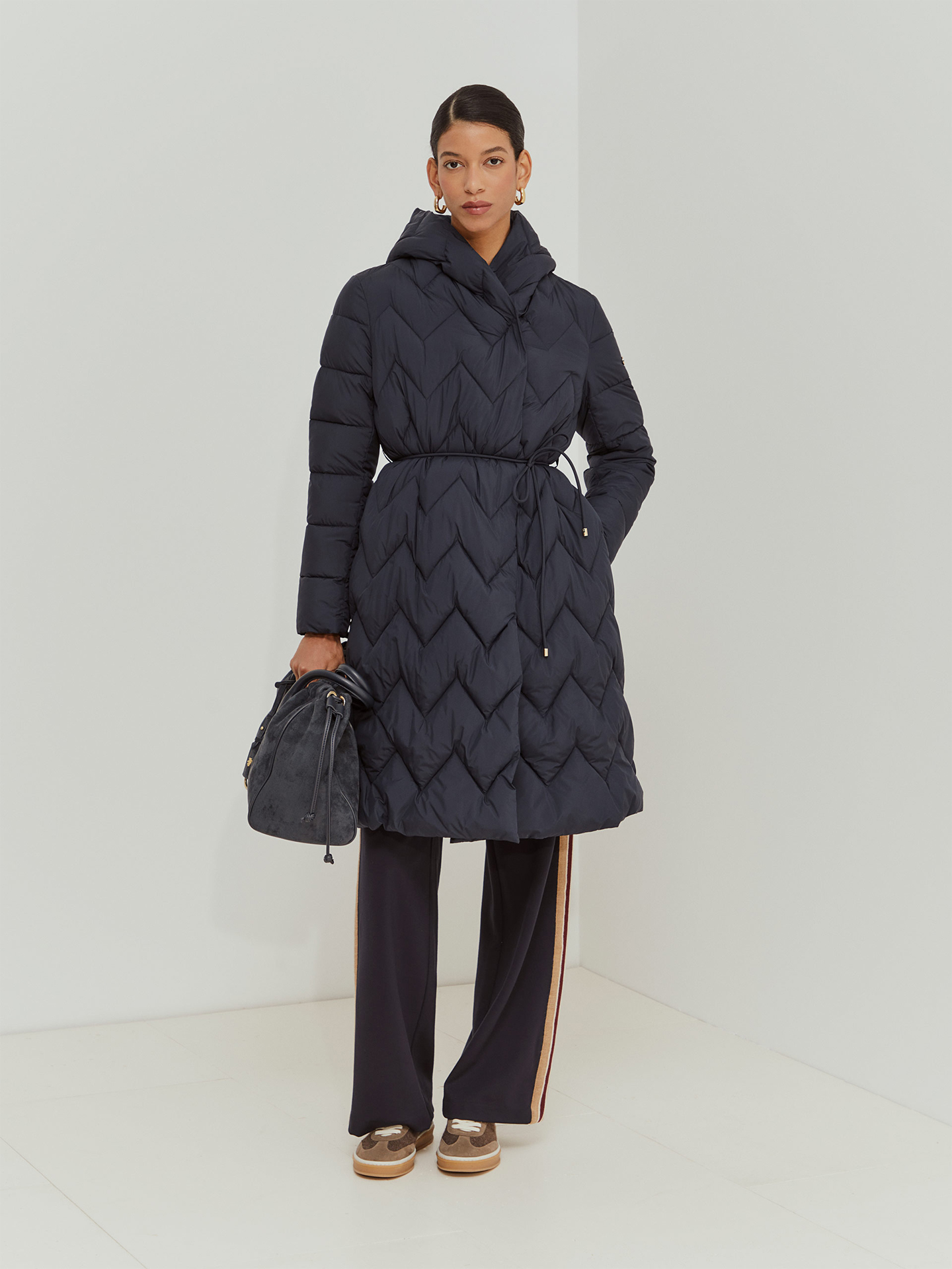 Blusão Comprido Acolchoado