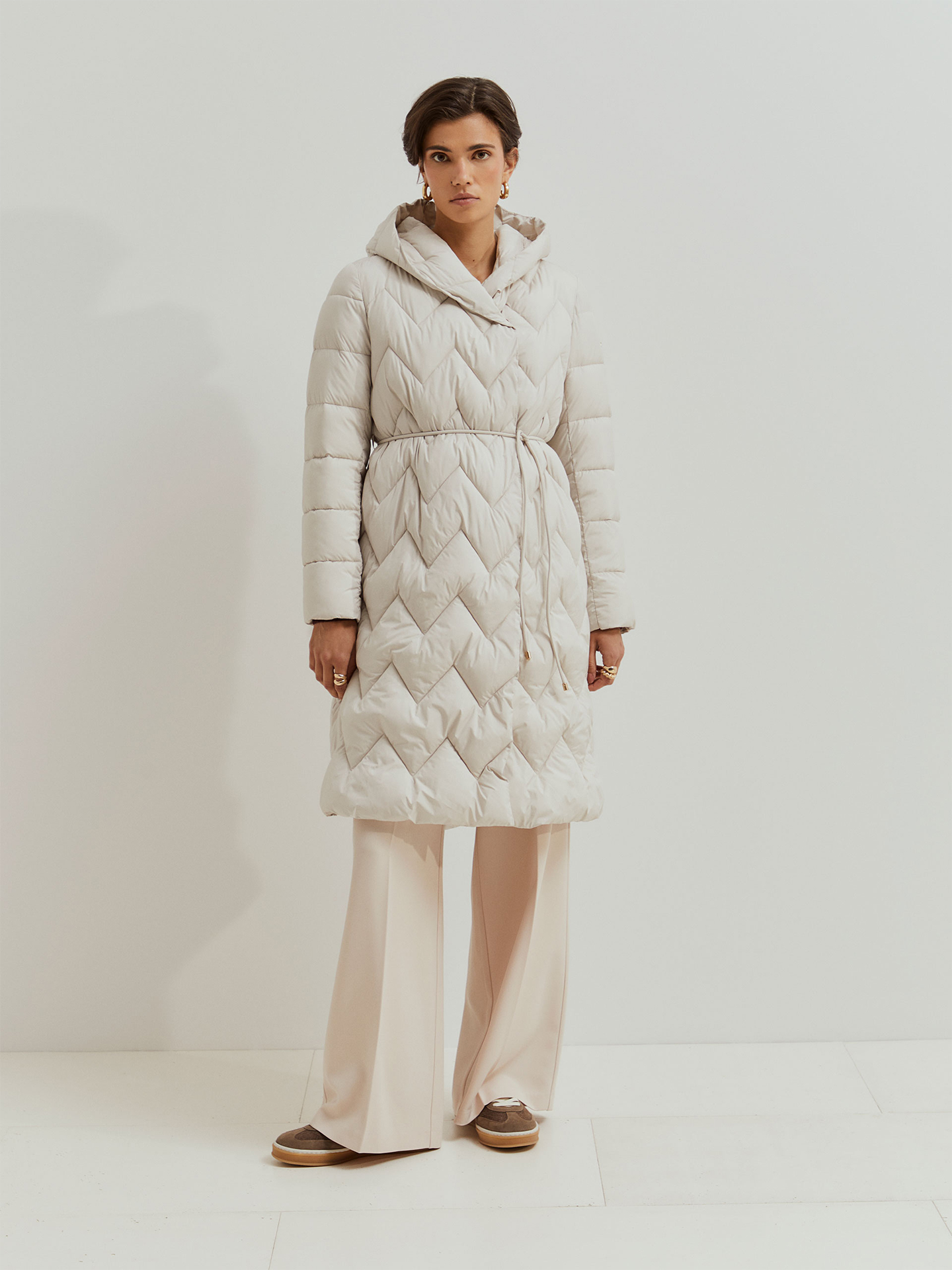 Blusão Comprido Acolchoado