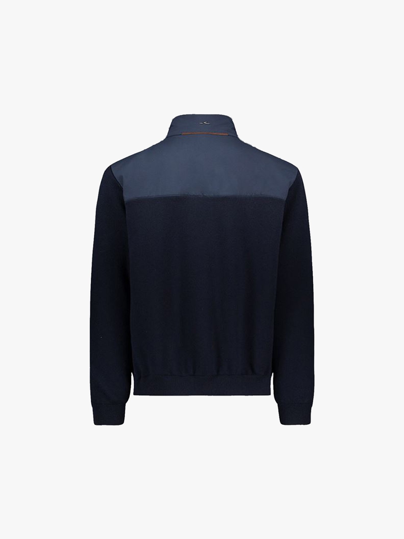 Bluso Combinado com Gola Alta