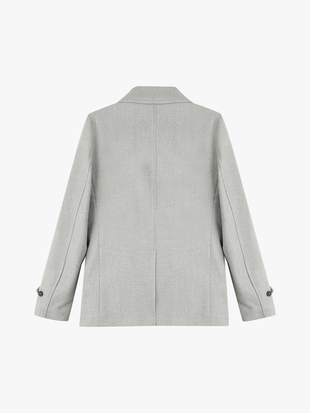 Casaco com Gola de Lapela