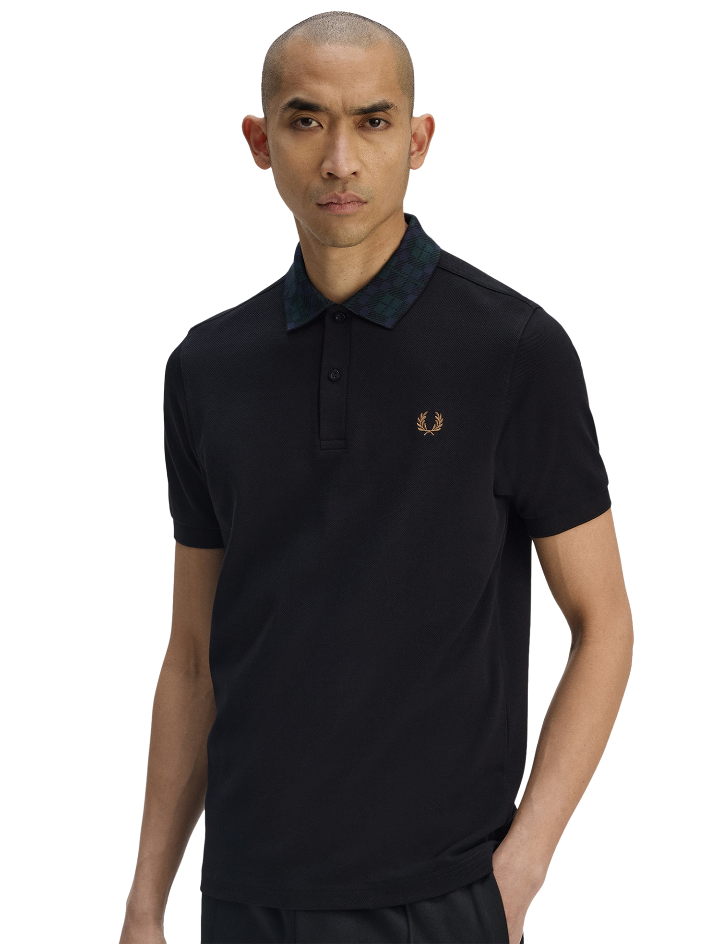 Polo com Gola Tartan M1762