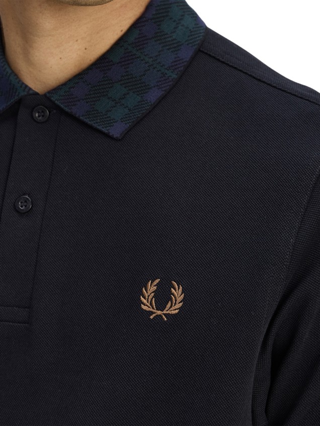 Polo com Gola Tartan M1762