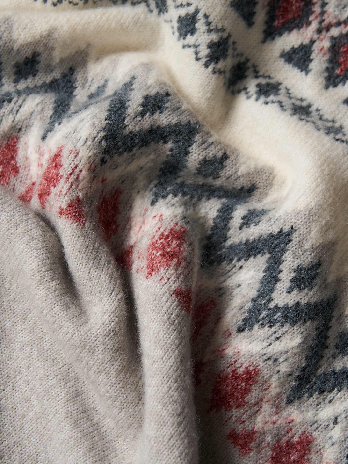 Camisola de Gola Alta em Malha