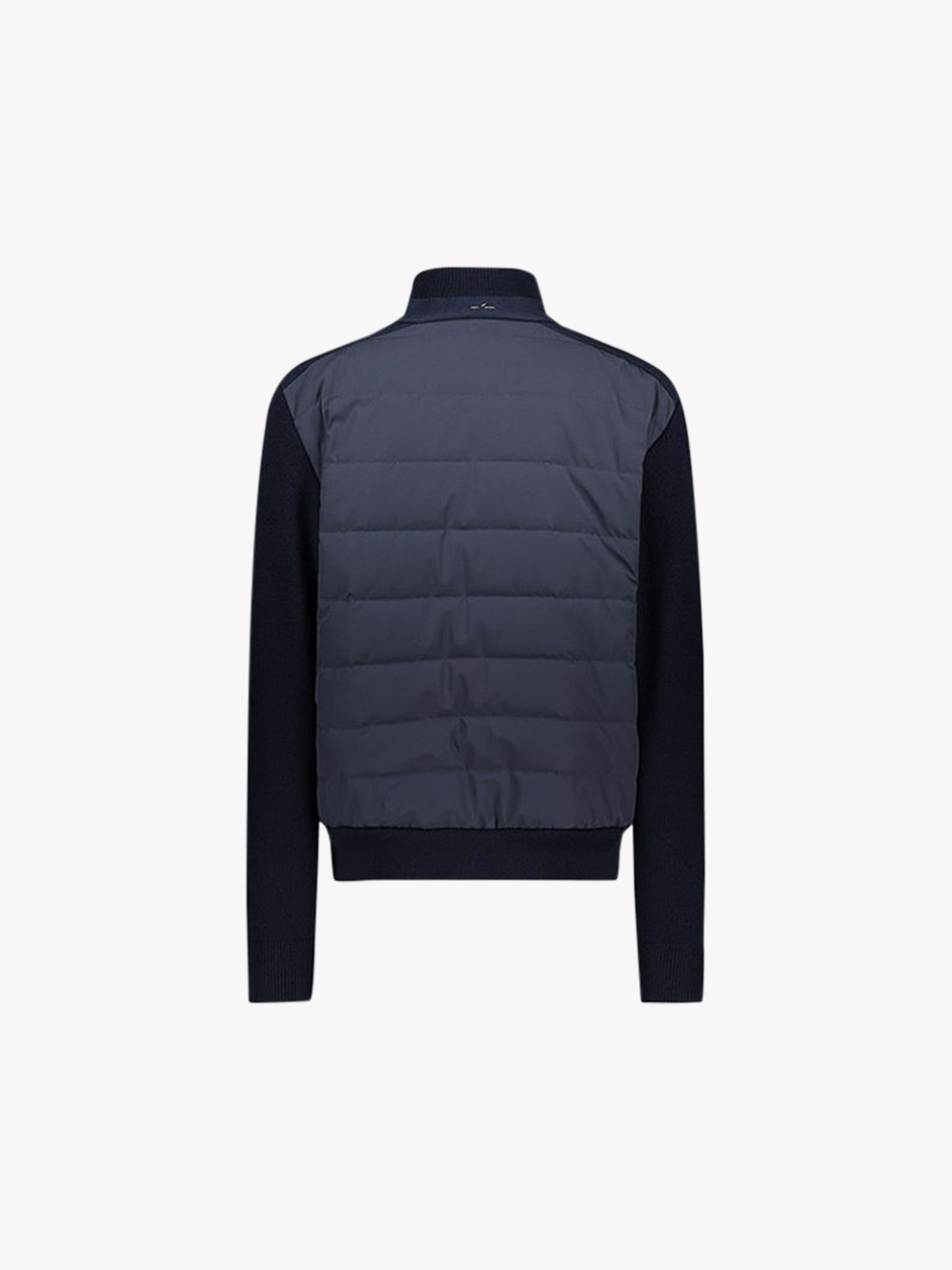 Blusão de Malha com Gola Alta