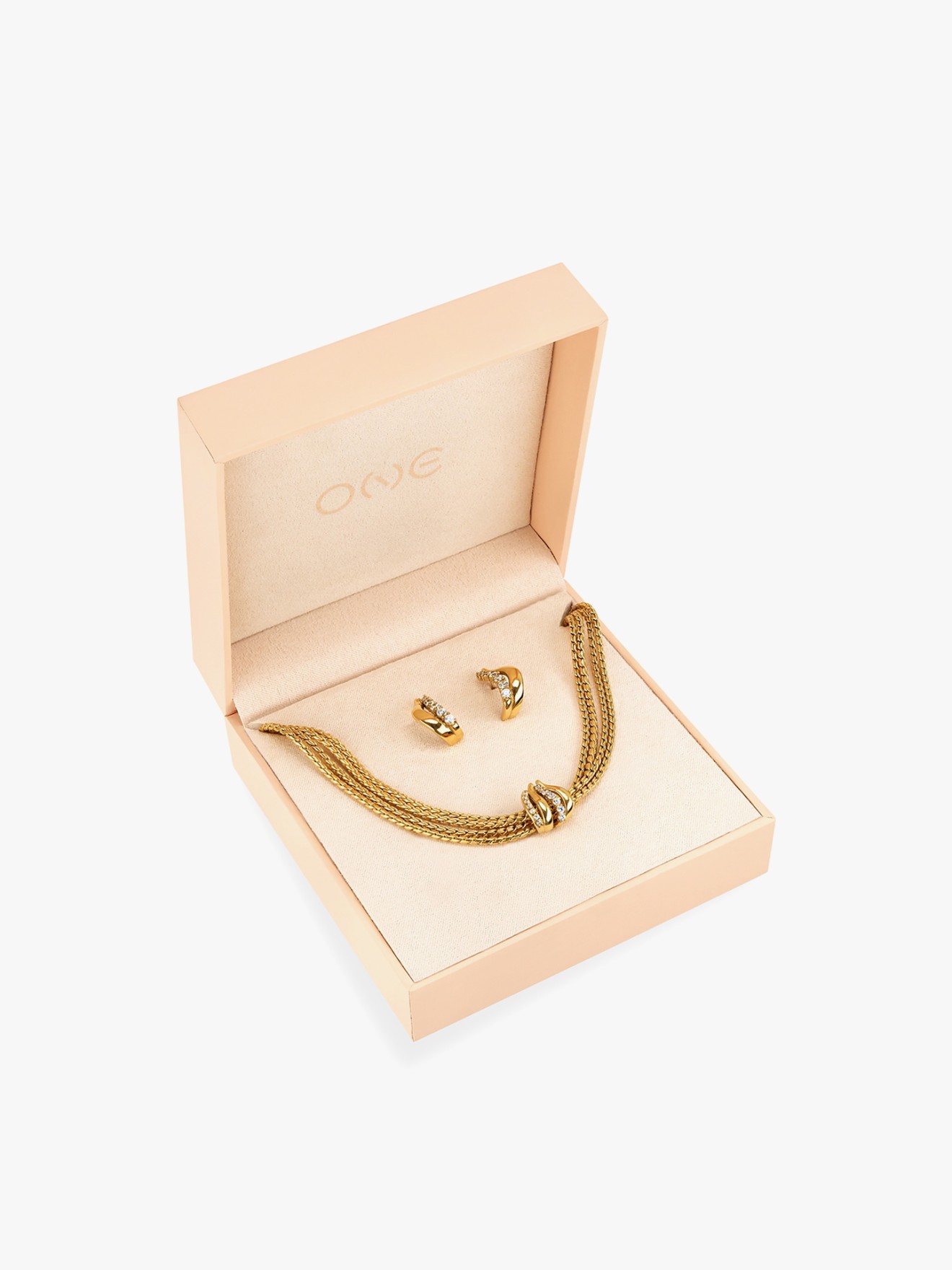 Set Colar & Brincos One Stella
