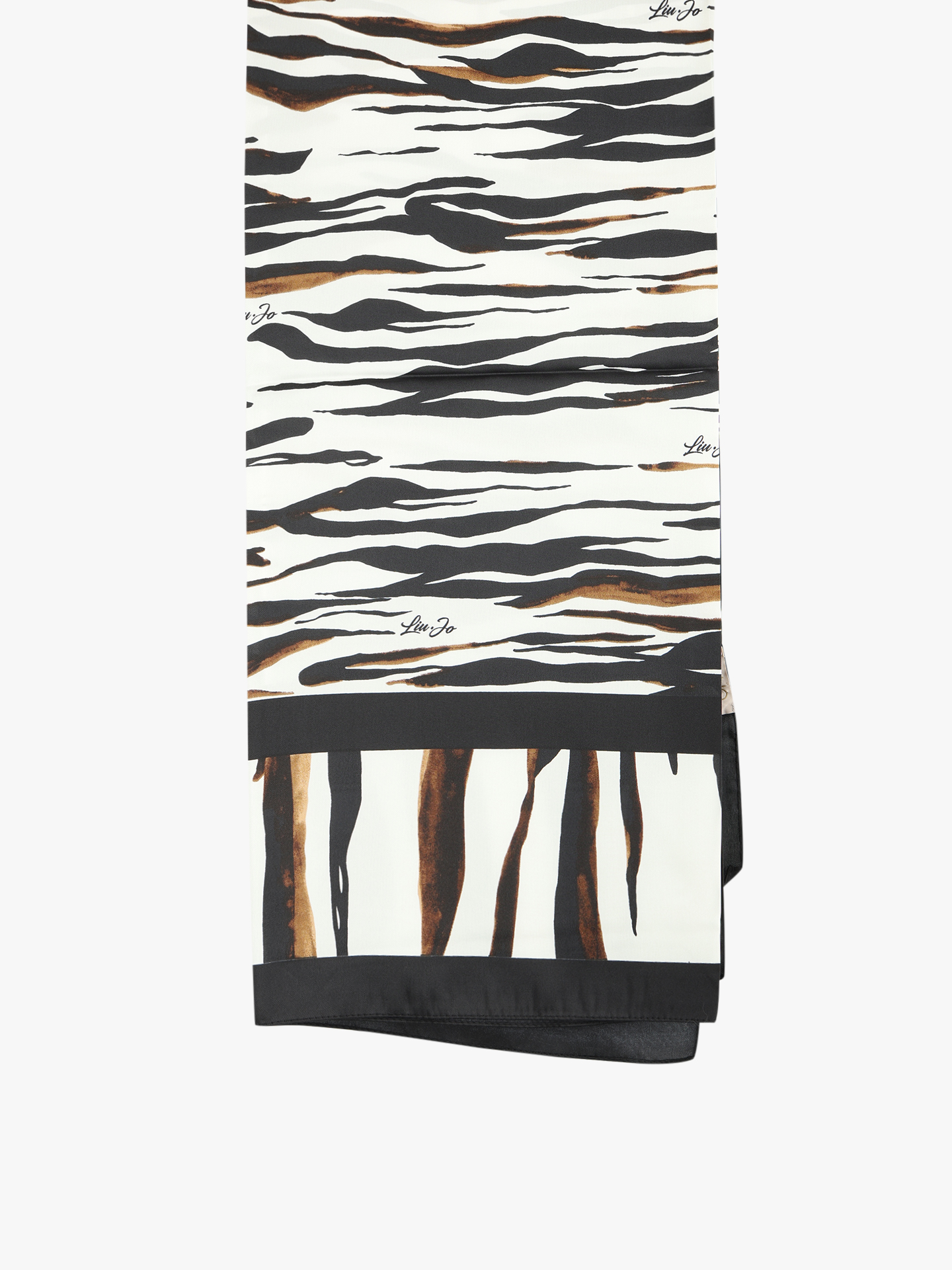 Echarpe com Padro Zebra