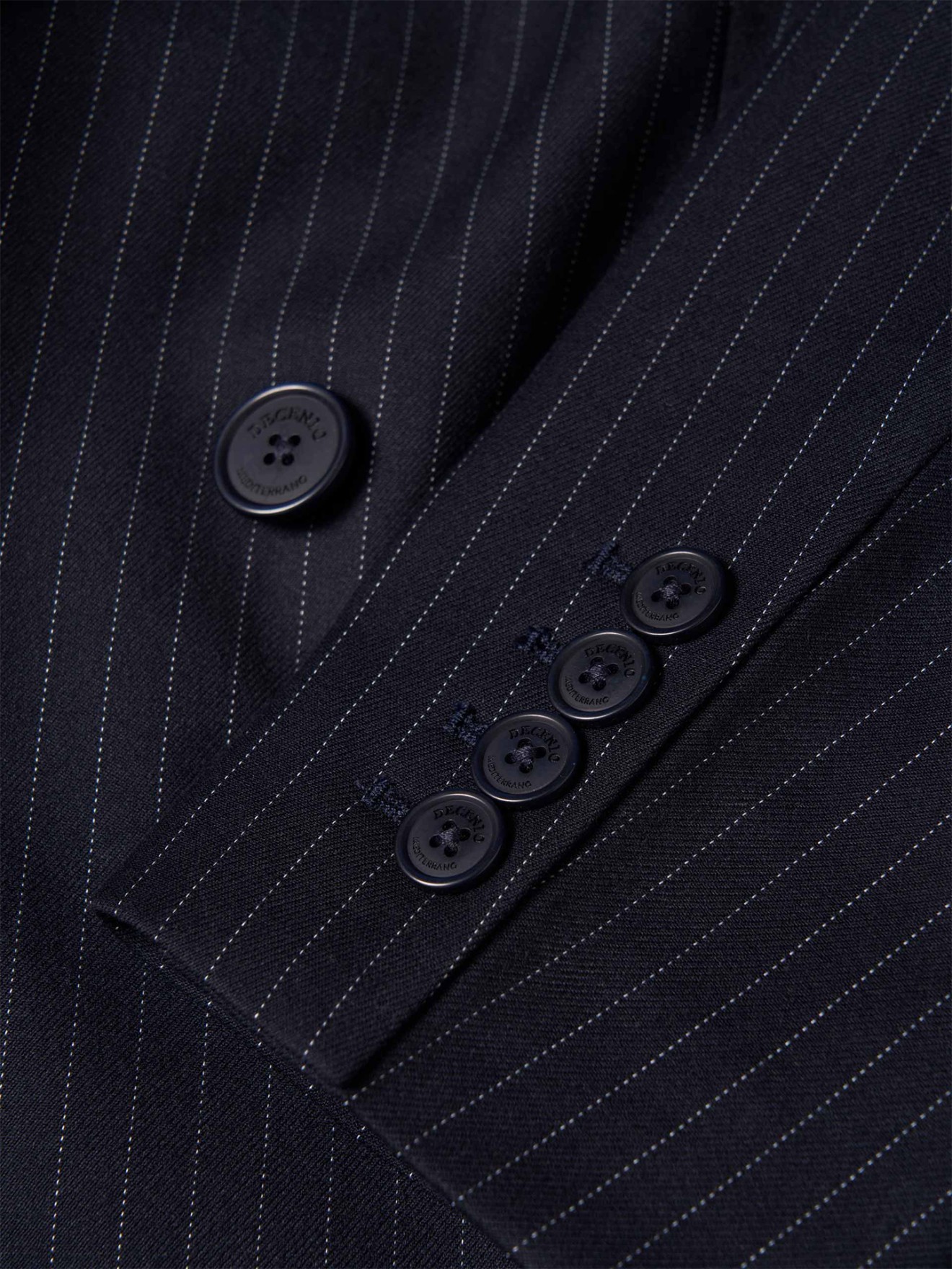 Blazer com Padrão de Riscas