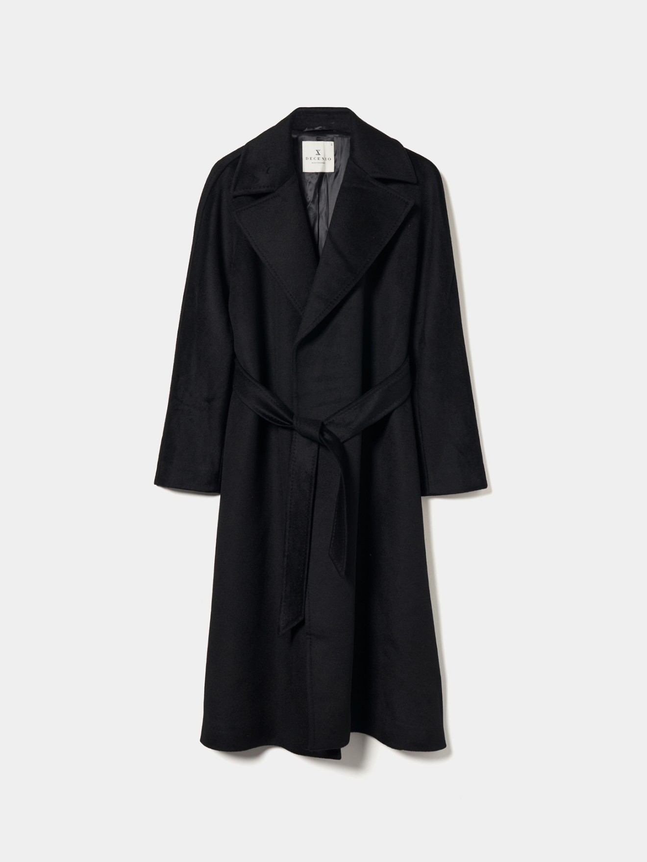 Casaco Comprido de L com Cinto