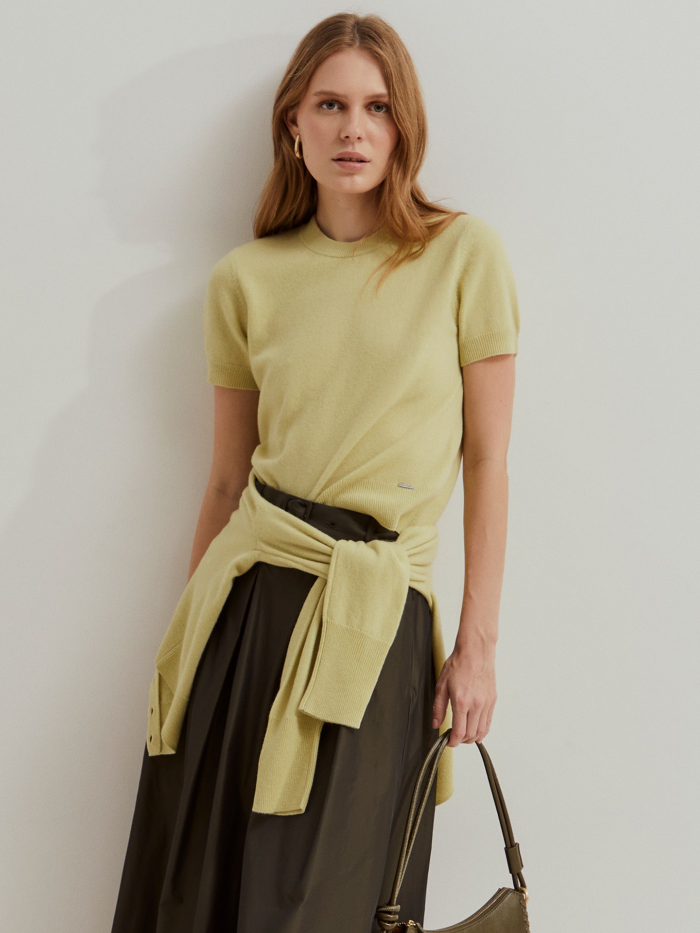 Camisola de Malha de Manga Curta