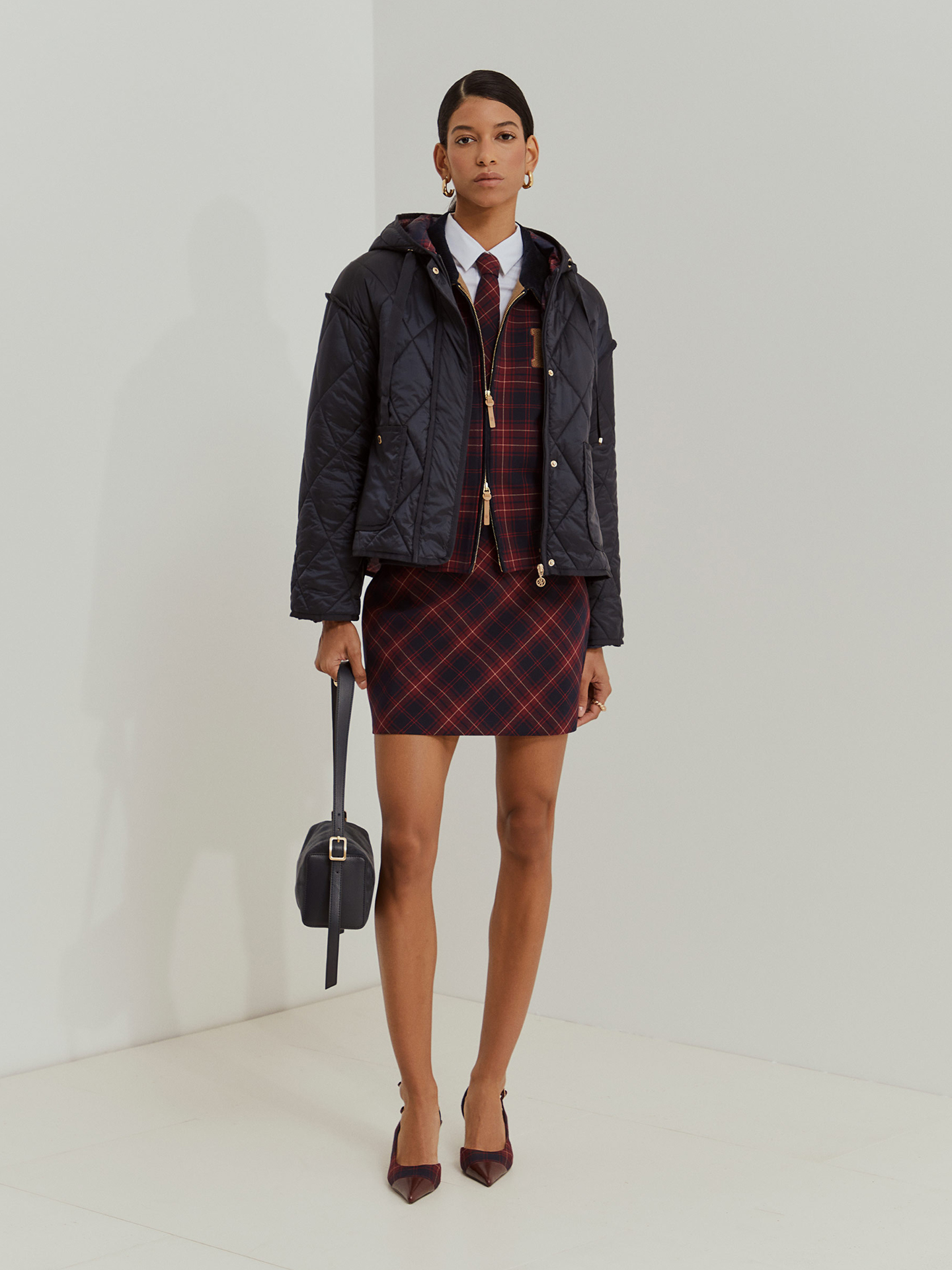 Casaco Acolchoado com Capuz