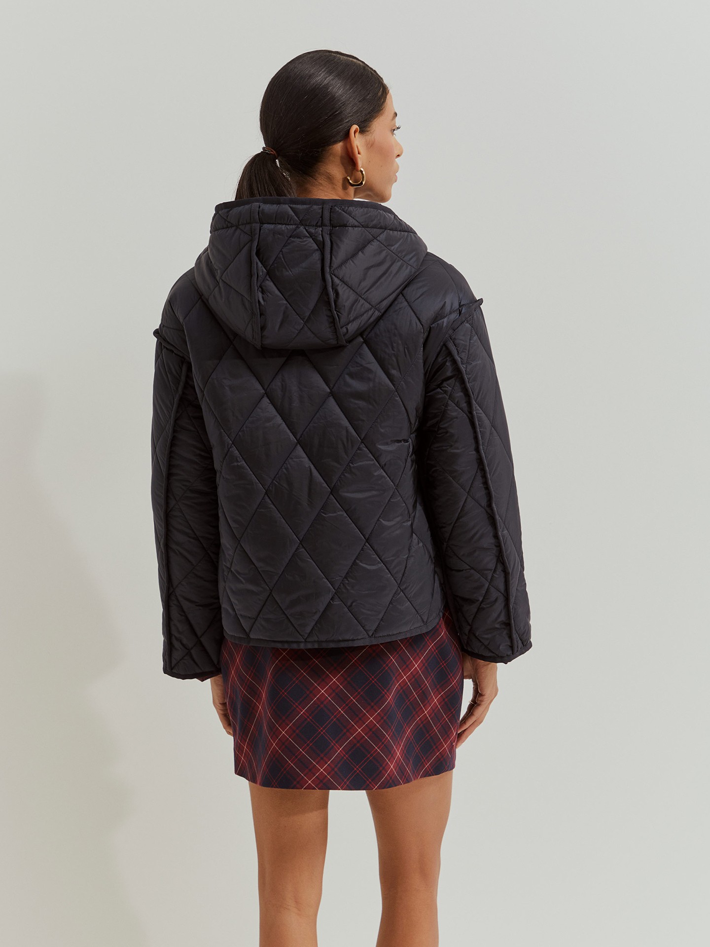 Casaco Acolchoado com Capuz