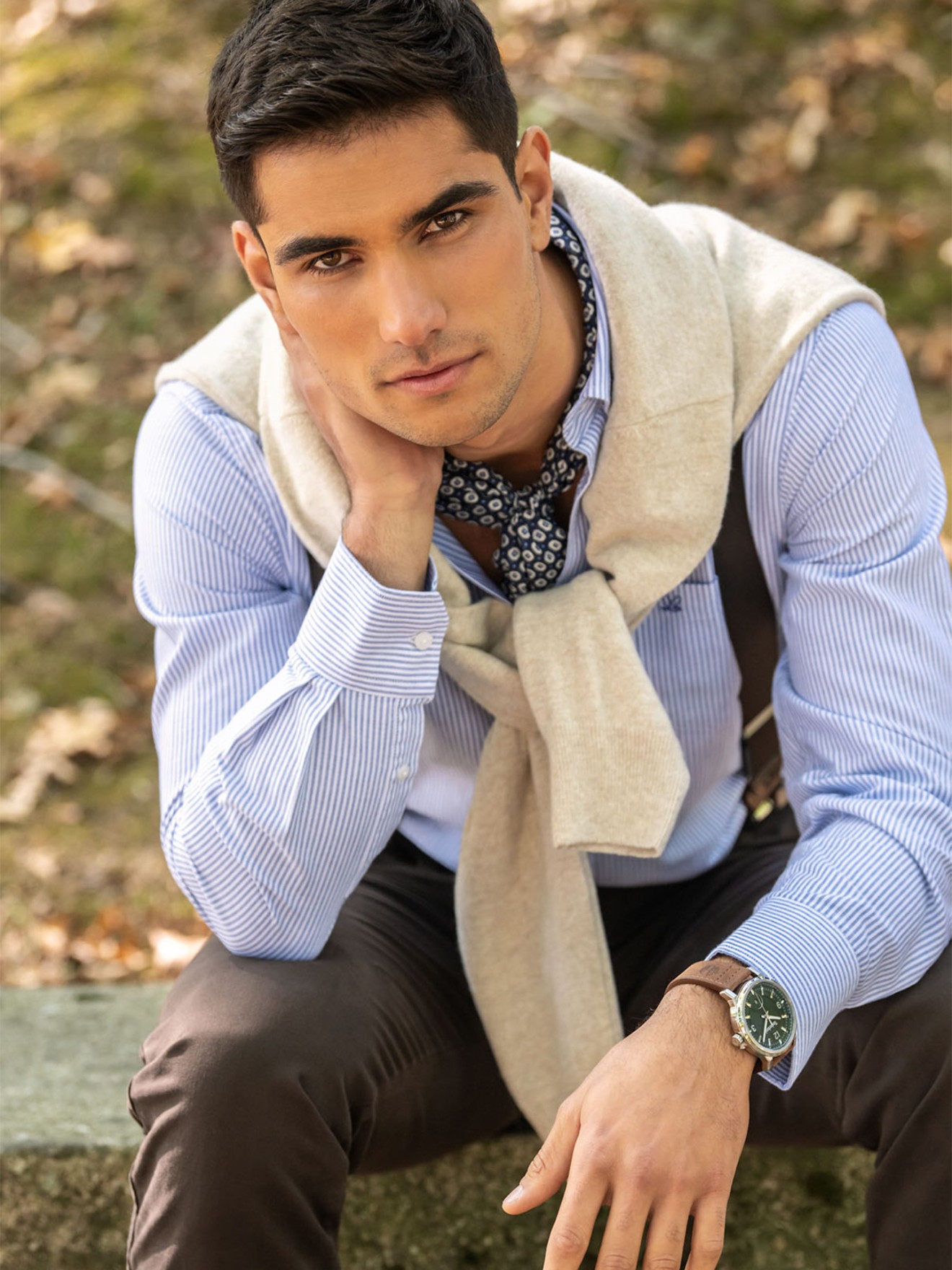 �charpe com Padr�o