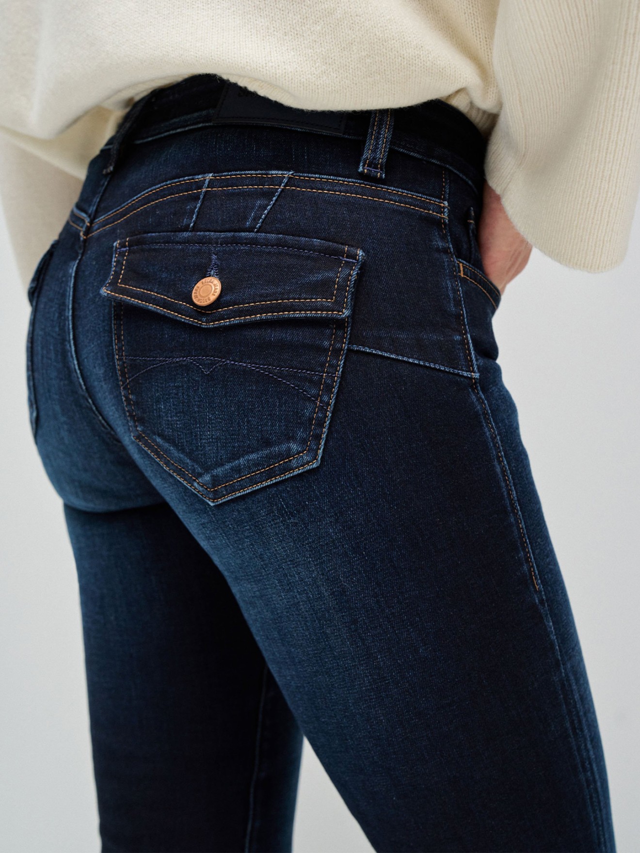 Calças de Ganga Wonder Push Up Bootcut