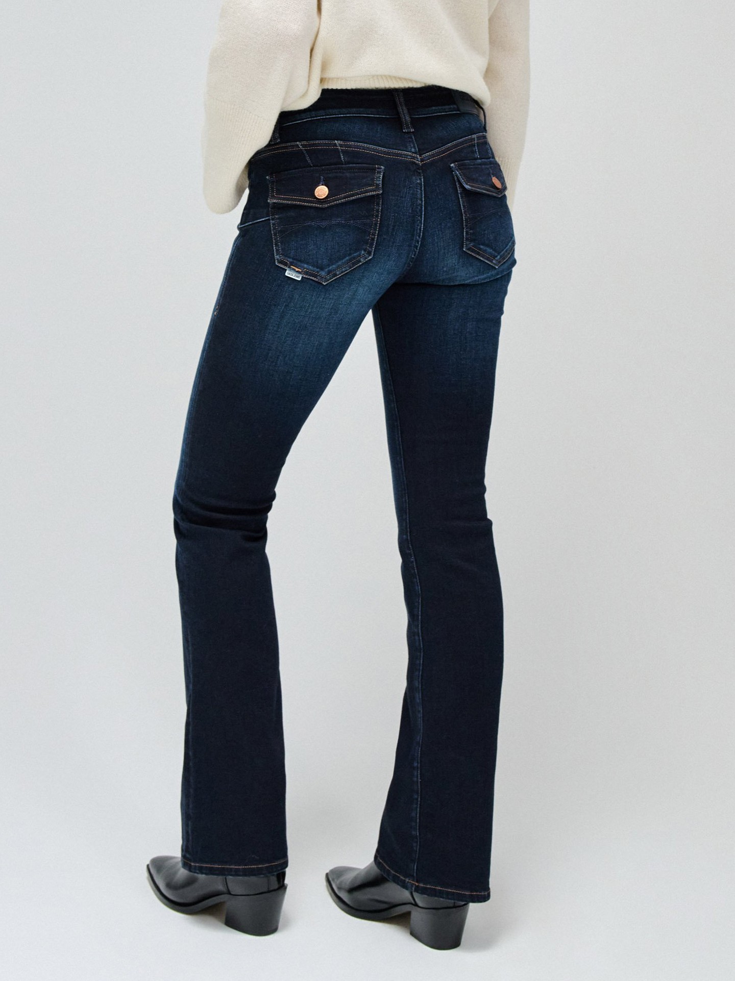 Calças de Ganga Wonder Push Up Bootcut