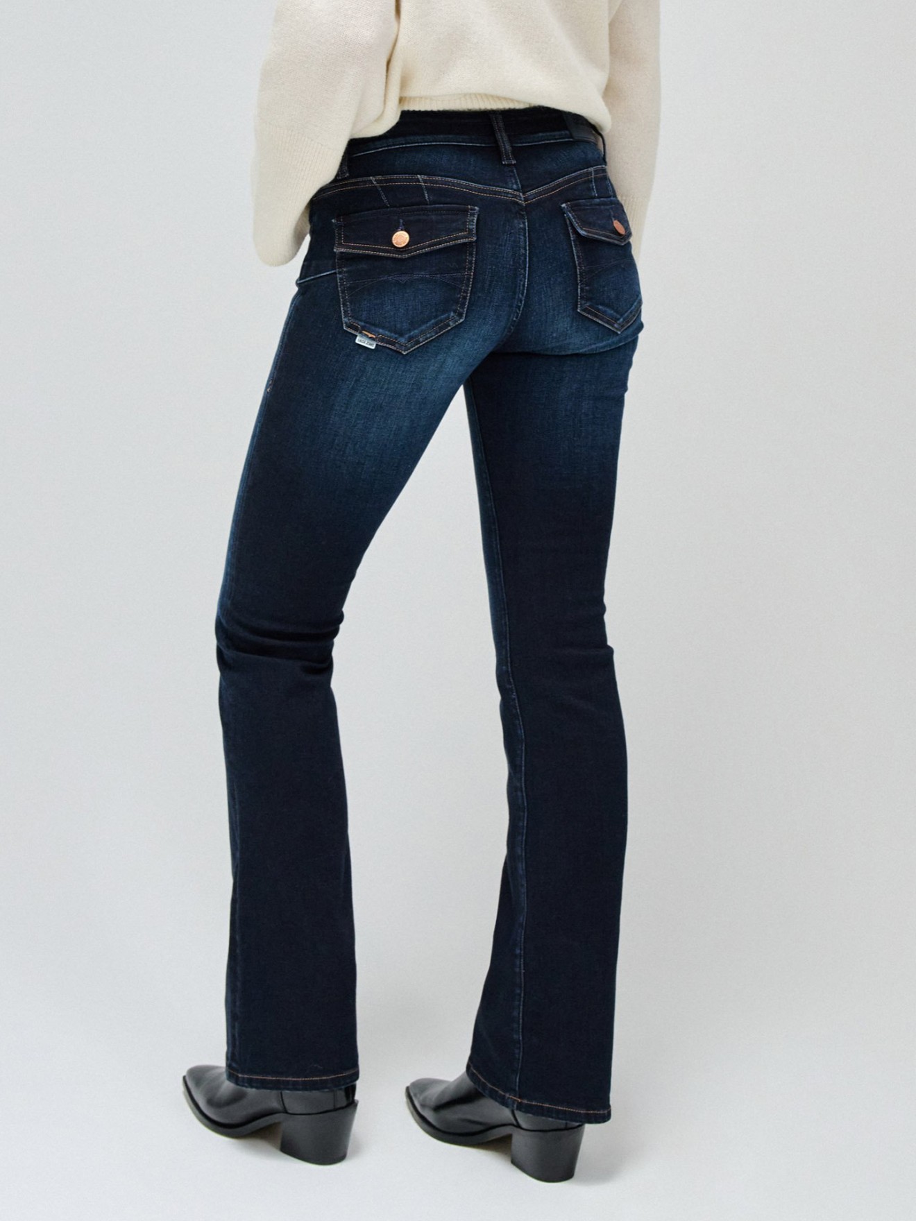 Calças de Ganga Wonder Push Up Bootcut