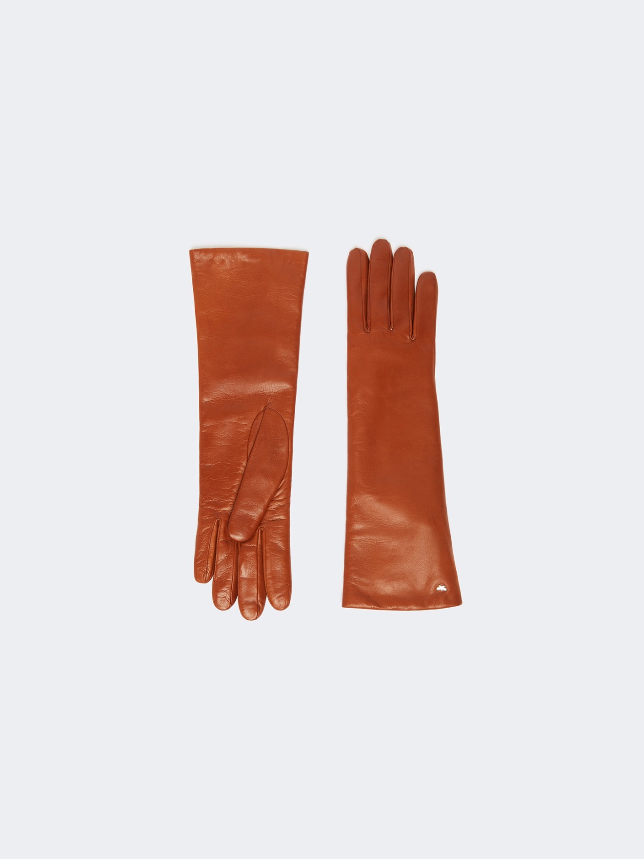 Luvas em Pele Senape