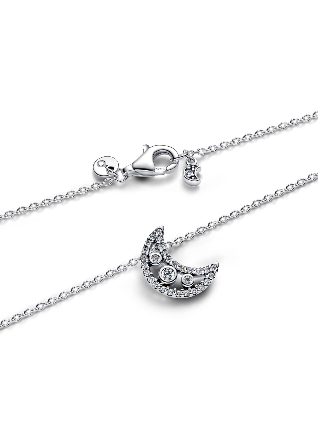 Colar Pendente Lua Crescente