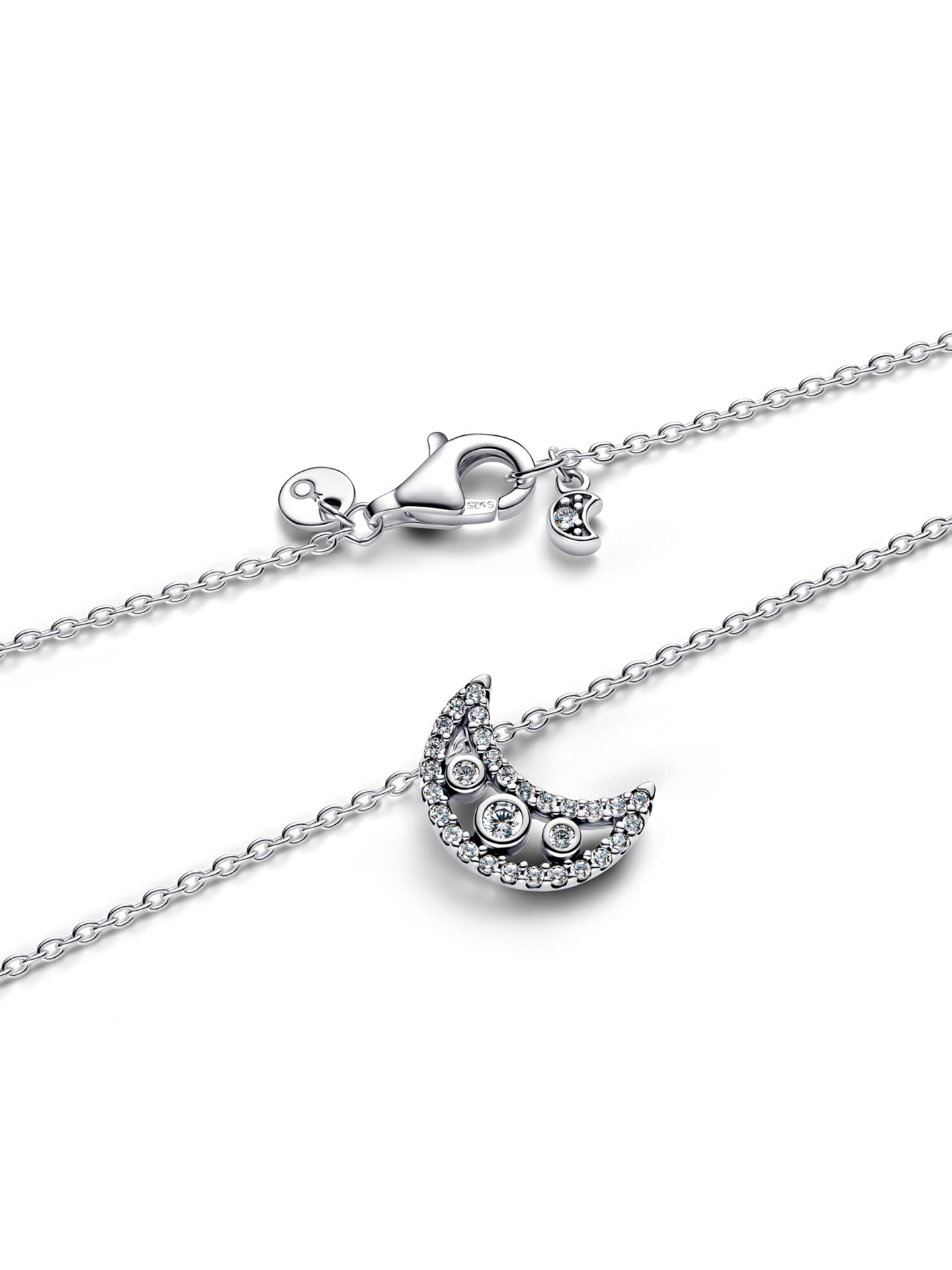 Colar Pendente Lua Crescente