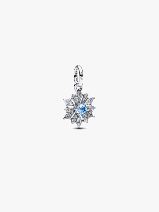 Conta Pendente Floco de Neve Rainha Elsa Frozen Disney