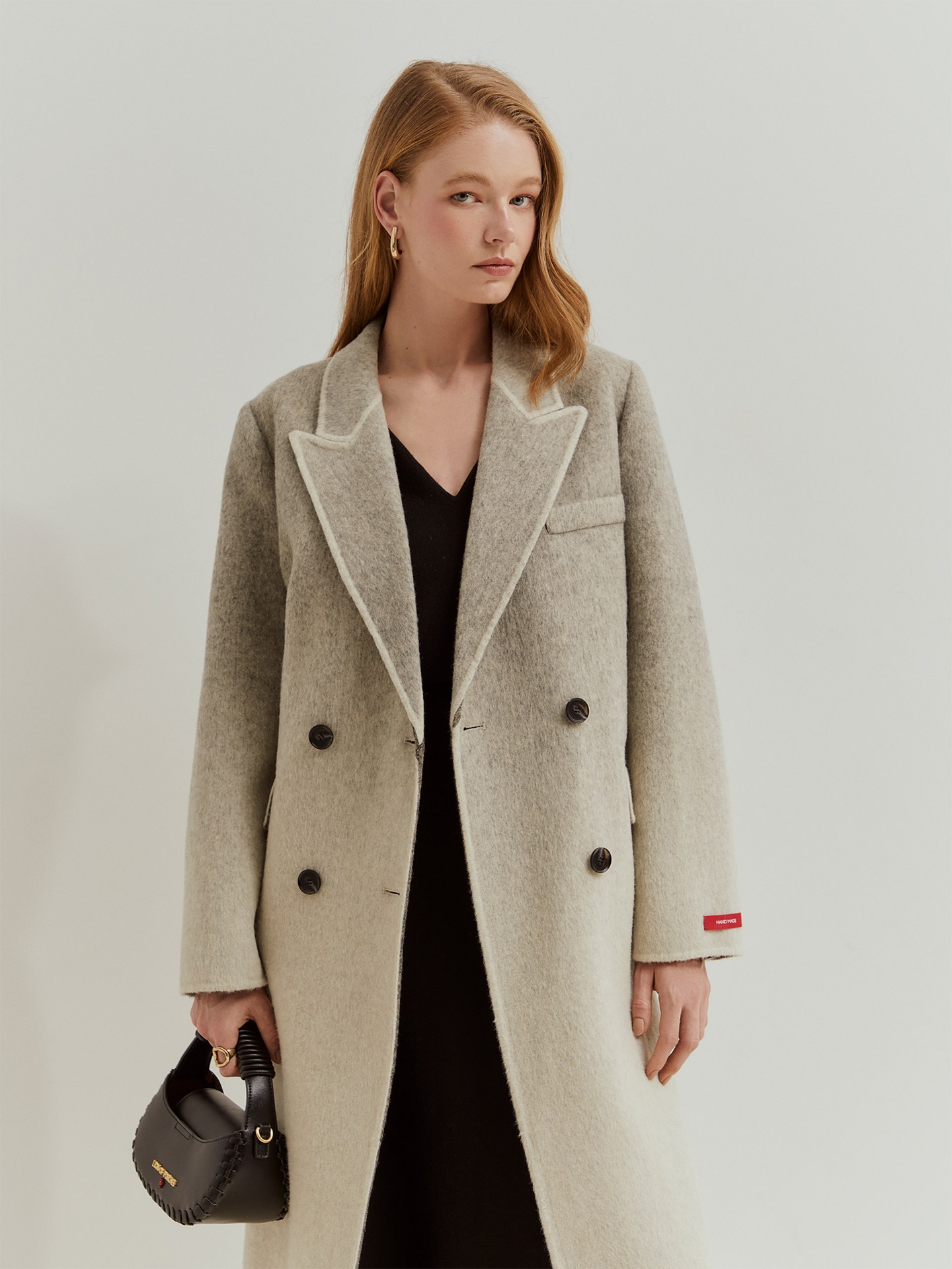 Sobretudo Comprido de Fazenda