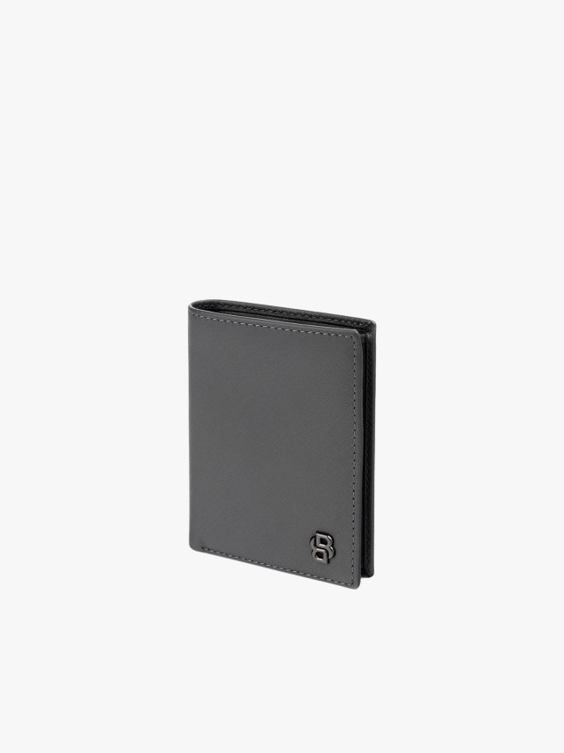 Carteira em Pele Double B